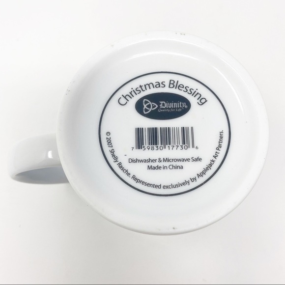 DIVINITY Shelly Rasche Blessings Christmas Mug Cup - Picture 7 of 7